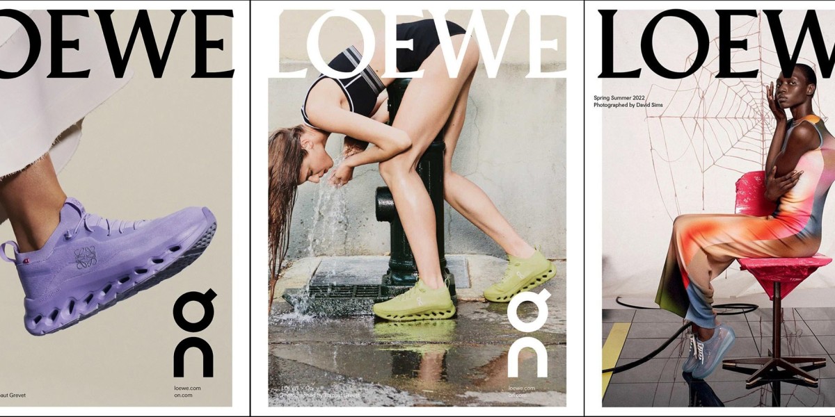 Loewe X On Cloud period appropriate in her collection pairing