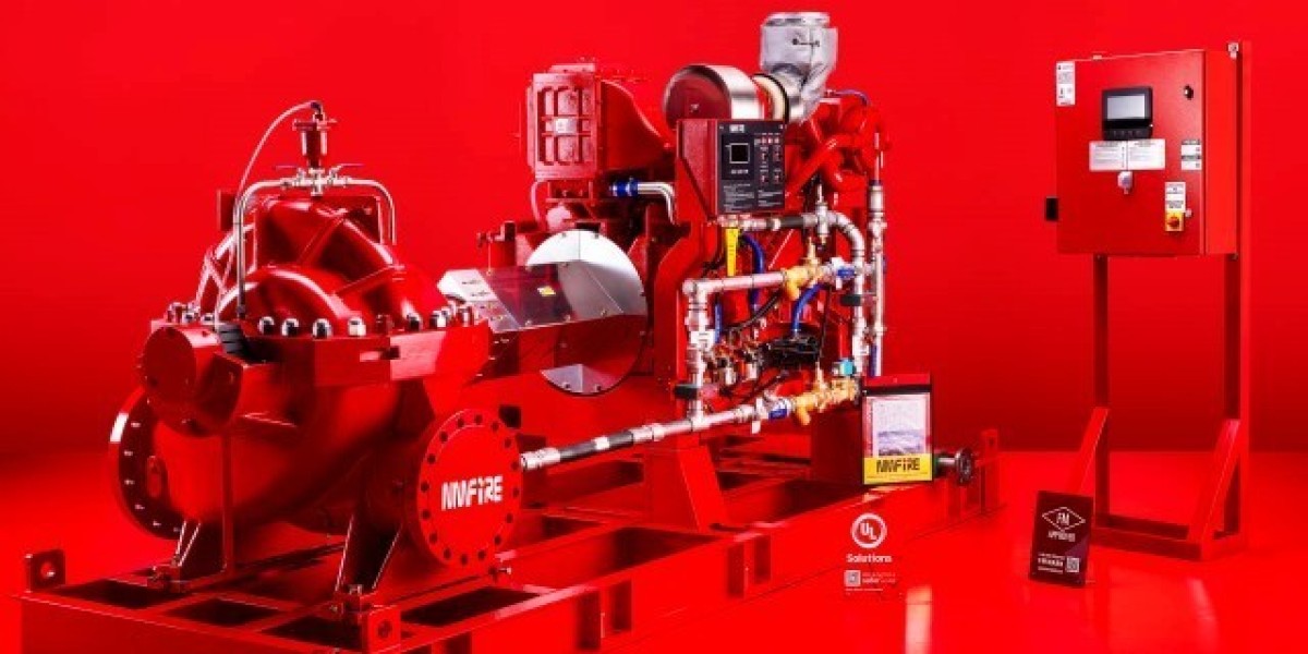 مضخات حريق في السعودية | الأنواع، المميزات، وأهمية الاختيار الصحيح
