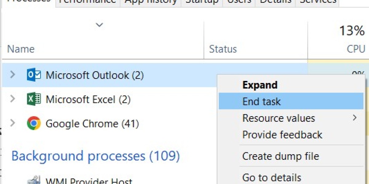 Outlook wont open or is stuck at loading profile